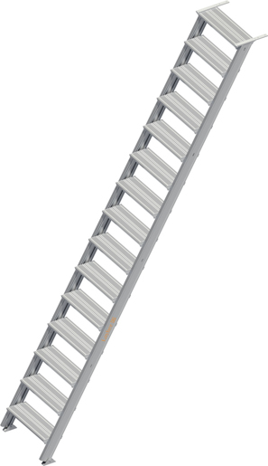 Layher Alu-Treppe 60° ohne Handlauf 0,60x3,60m #1116815
